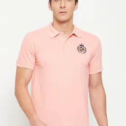 MOUNTAIN COLOURS Graphic Printed Polo Collar T-shirt-picture-44