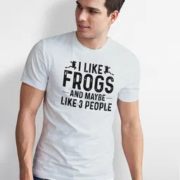 Seekbuylove Men Bio Finish Frog Lover Round Neck Pure Cotton T-shirt-picture-33