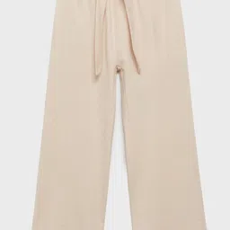 Mango Kids Girls Pure Cotton Wide-Leg Trousers-picture-32