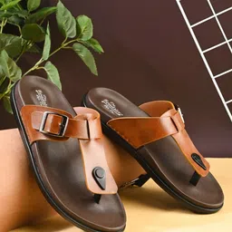 Roadster Men Synthetic Leather Comfort Sandals-image-56