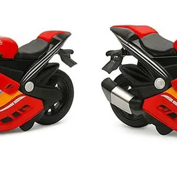 apexio collection Bike Toy Sport Bike Design, Pull Back Action, Durable Plastic Body, Kids Toy image 5