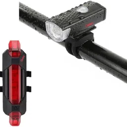 rebound ED Bicycle Front & Rear Cycle Light ,Waterproof USB Rechargeable Cycle Light Bell-picture-22