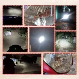 wroxter LED Headlight for Hero, Bajaj, TVS, Honda, Yamaha Universal For Bike image 5