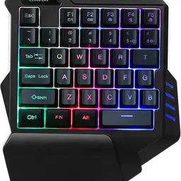 TechGuy4u One Handed Gaming Keyboard 35 Keys Portable Mini Gaming Keypad Ergonomic Game Controller for PC PS4 Gamer Wired USB Gaming Keyboard Wired USB Standard Gaming Keyboard Compatible with Desktop, Laptop, Mac-picture-12