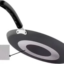 ameva gifts Non-Stick Dosa Tawa 26 cm with Strong Handle | Flat Nonstick Tawa Tawa 26 cm diameter image 3