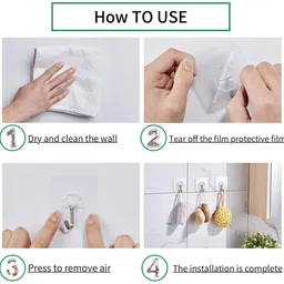 spivora Nail Free Wall Hook Seamless Screw Adhesive Non-Trace No Drilling Hook 4 image 4