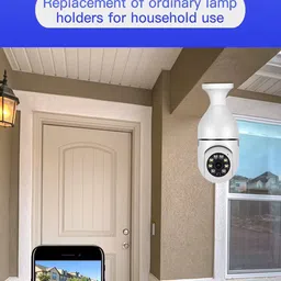 Cxoen Smart Light Bulb Camera Wifi 360 Spy Cctv 1080p Ip Hidden Lamp Cameras Security Camera image 4