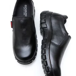 soros Steel Toe Genuine Leather Safety Shoe Corporate Casuals For Men image 2