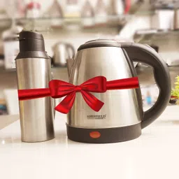 Combo Electric Kettle (1.5 L) & Bottle (500 ml) stainless steel Electric Kettle-image-74