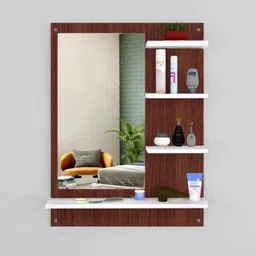 divine deep Dressing Mirror with Shelf Bathroom Mirror-picture-41
