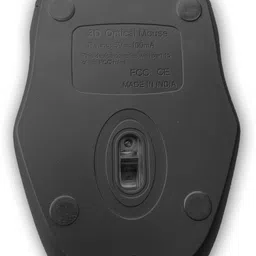 MATRIX KM100 Wired Ambidextrous Optical Mouse image 3