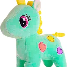 Cute Soft Plush Unicorn Toy for Kids – Multicolor Stuffed Animal - 15 cm-image-56