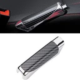 slshilpa Anti-Slip Parking Handbrake Decorative Cap For Mahindra Quanto Car Handbrake Grip image 2