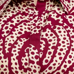 metronaut Women A-line Maroon Maxi/Full Length Dress image 4