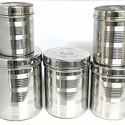 bhawani steel container Steel Tea Coffee & Sugar Container - 2.5 L image 2