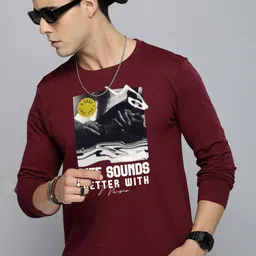 R.Code by The Roadster Life Co. Men Printed T-shirt image 1