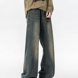 StyleCast Men Straight Fit Mid-Rise Light Fade Jeans-picture-50