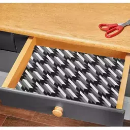 Mopak Decor Black Set of 1 Regular Shelf Liner Organisers image 5