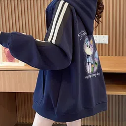 JC Mode Women Colourblocked Knitted Jacket image 2