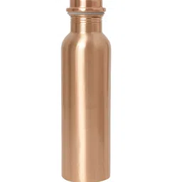INTERNATIONAL GIFT Copper-Toned Single Copper Solid Water Bottle-image-86