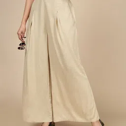 De Moza Women Wide Leg Palazzos image 1