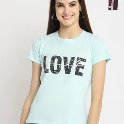 Dreambe Women Typography Printed T-shirt-picture-32