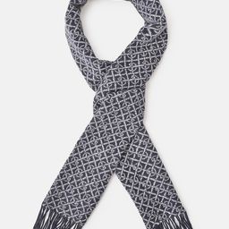 GANT Men Printed Fringed Scarf-picture-43