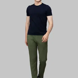 MACHO Men Cotton Relaxed-Fit Loop Knit Track Pants image 5