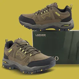 FLYO Men Non-Marking Trekking Shoes-picture-18