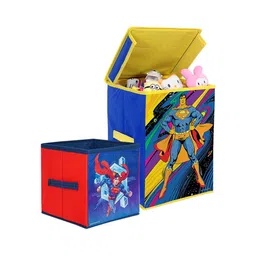 prettykrafts Blue & Yellow 2 Pieces Reusable Multi-Utility Organisers image 1