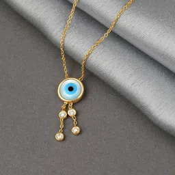 CANDERE A KALYAN JEWELLERS COMPANY Women 14Kt Gold Necklace With 0.09 Ct Diamond - 2.63 g-picture-10