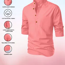 Zombom Men Kurta image 5