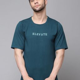 Metronaut Typography Printed Round Neck Drop-Shoulder Pure Cotton Oversized T-shirt-picture-27
