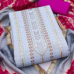 Maroosh Embellished Unstitched Dress Material-picture-20