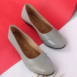 Denill Women Pointed Toe Slip-On Comfortable Ballerinas-image-24