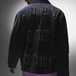 Bershka Men Denim jacket with pockets image 3