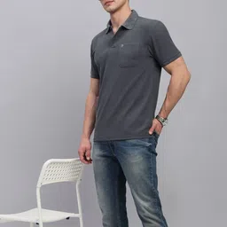 LUX PARKER Pack Of 2 Polo Collar Cotton T-shirts image 5