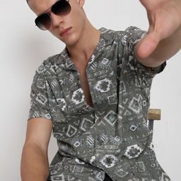 SHOWOFF Men Comfort Printed Casual Shirt-picture-25