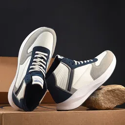 Roadster Men Colorblocked Running Sneakers-picture-34