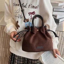 CORSICA PU Oversized Structured Tote Bag with Cut Work image 5