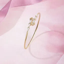 Mia by Tanishq 14KT Yellow Gold Diamond Bangles-picture-31