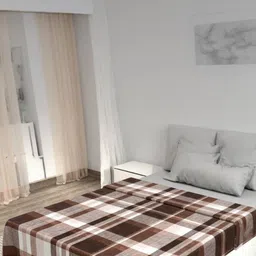Signature Brown Checked Mild Winter 210 GSM Single Bed Blanket image 2