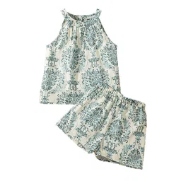 StyleCast x Revolte Girls Printed Round Neck Top With Shorts-picture-10