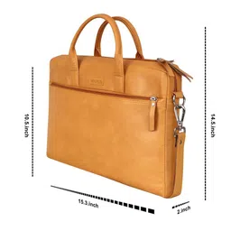 Walrus Unisex Textured Laptop Bag image 4