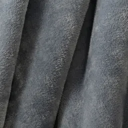 Cortina 350 GSM Mild Winter Solid Single Blanket Grey image 3