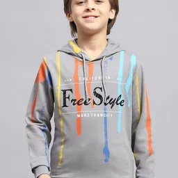 Monte Carlo Boys Typography Printed Cotton Sweatshirt-picture-34