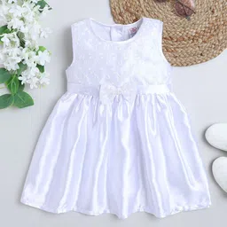 mama & bebe Girls Ethnic Motifs Embroidered Sleeveless Fit & Flare Dress-picture-51