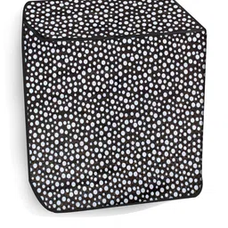 The Furnishing Tree Black PVC Washing Machine Covers image 3