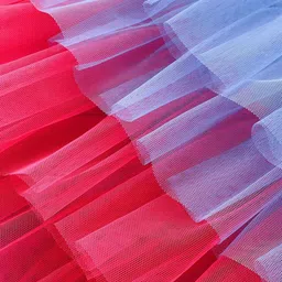 INCLUD Girls Printed Flutter Sleeve Fit & Flare Dress image 2