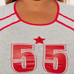 LULU & SKY Print Crop Top image 5